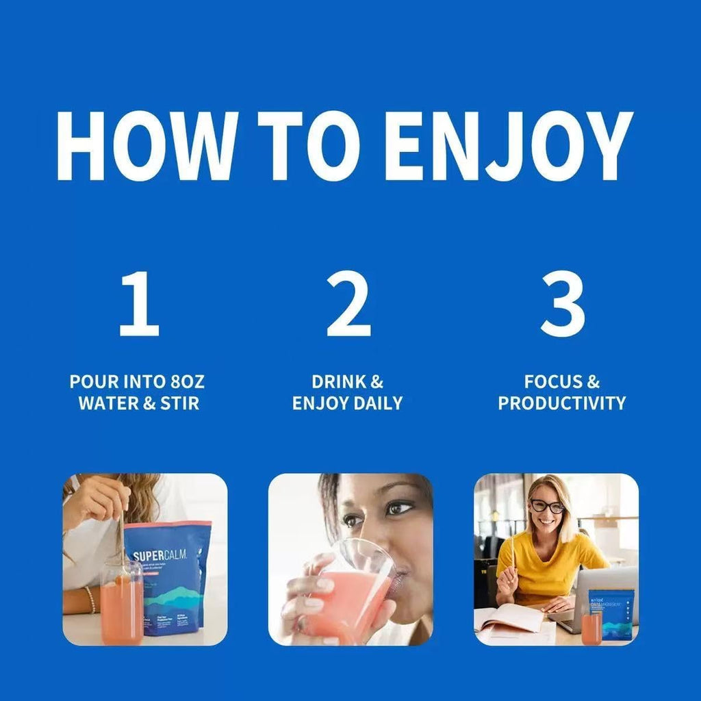 NEW-supercalm,super cortisol,Go slow every day, relax and focus