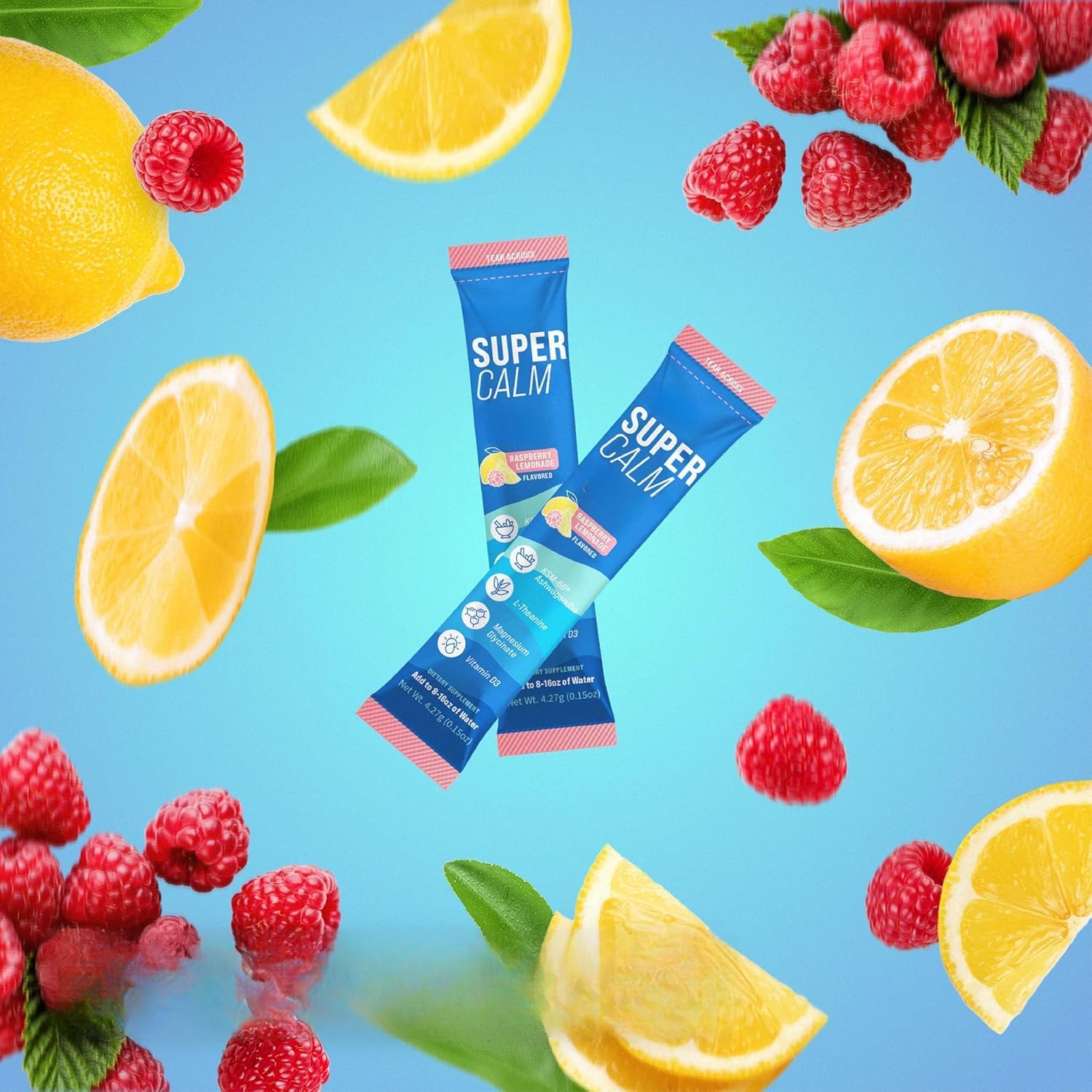 NEW-supercalm,super cortisol,Go slow every day, relax and focus