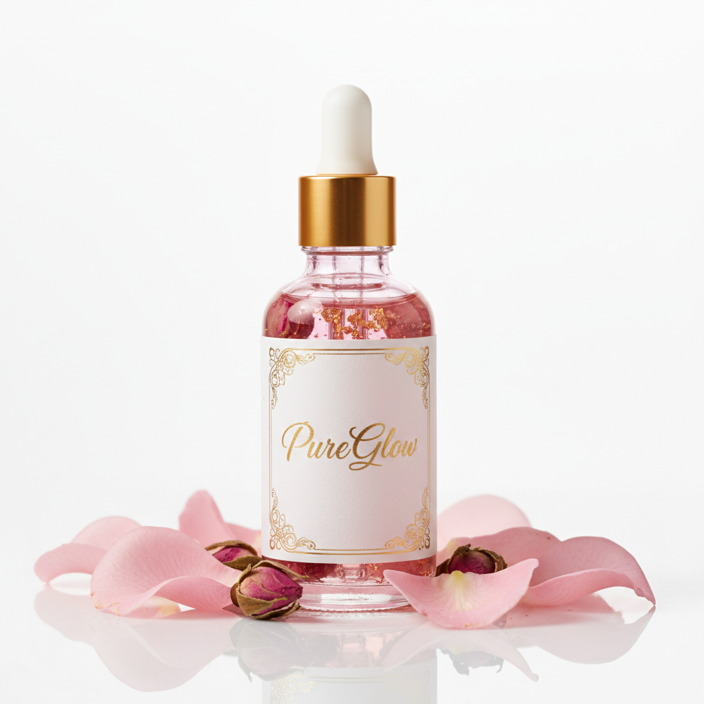 Huile visage à la rose musquée PureGlow