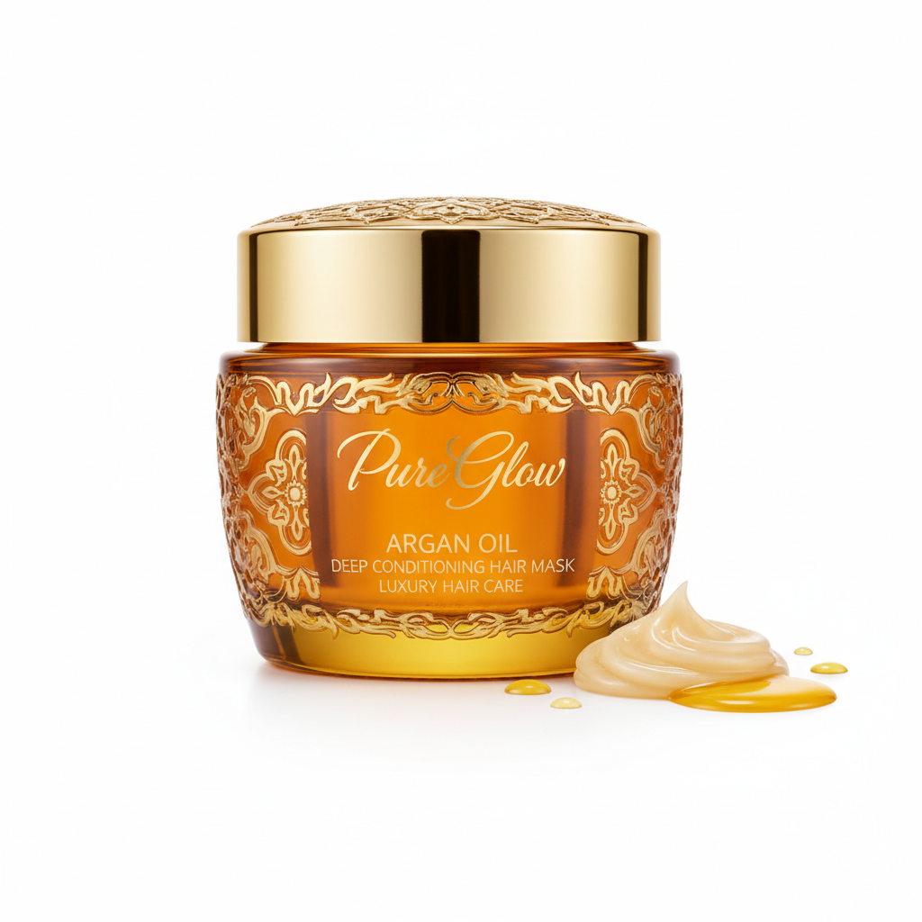 Masque cheveux à l’argan PureGlow